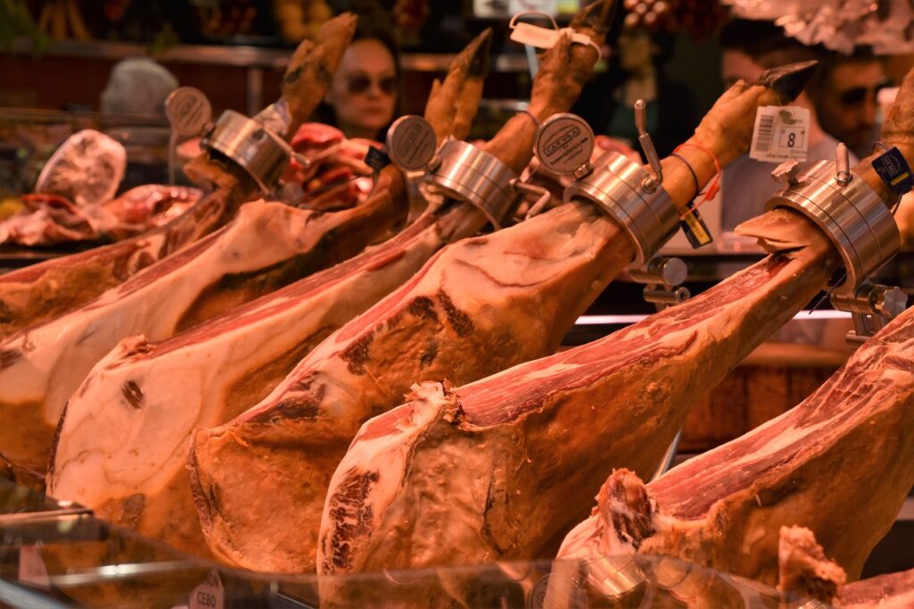 Iberico ham